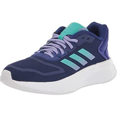 Imagem de adidas Tênis de corrida feminino Duramo Sl 2.0, Legacy Indigo/Mint Rush/Roxo claro, 38