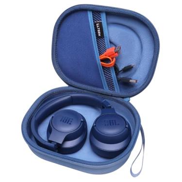 Imagem de LTGEM EVA Hard Case for JBL Live 650BTNC / 400BT / 500BT /460NC and JBL Tune 510BT /700BT/710BT/760NC/750BTNC/ 660 BTNC / 560BT / 500BT / E45BT/ Bluetooth Headphone - Blue
