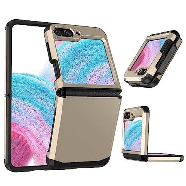 Imagem de Asuwish Compatível com Samsung Galaxy Z Flip 6 5G 2024 capa de celular acessórios de celular armadura protetora de borracha rígida PC antiderrapante capa híbrida para ZFlip6 Z6 G Flip6 6Z mulheres