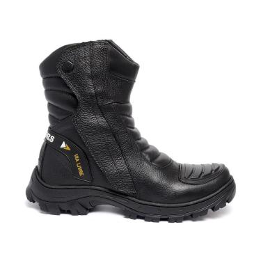 Imagem de Bota Coturno Via Livre Motociclista Cano Alto Masculina-Masculino