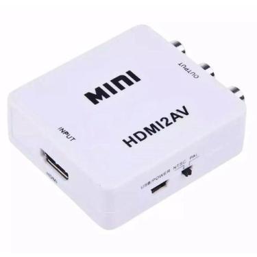 Imagem de Conversor de video hdmi p/ av (rca) - GENERICO