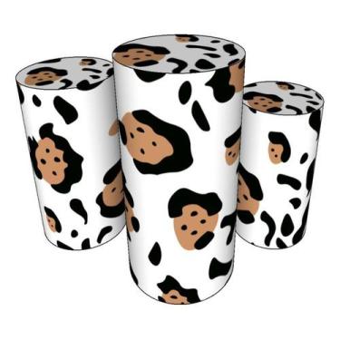 Imagem de Trio Capas De Cilindro C/ Elástico Dona Onça - Fadrix