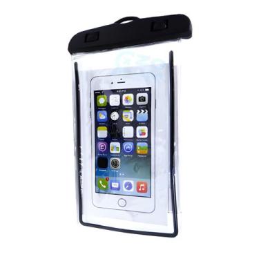 Imagem de Capa Prova D'água Celular Case Lacrada Chuva - Preto - Friburgo Comerc