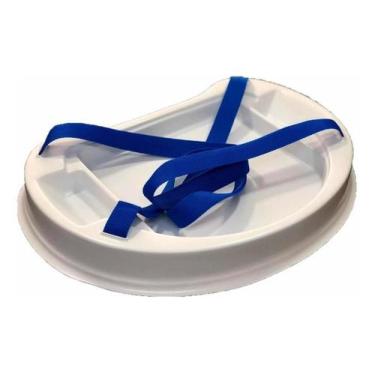 Imagem de Bandeja Degustação Média Alça Azul - Area Promocional, Plástico