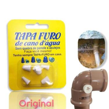 Imagem de Tapa Furo Para Cano De Água 5 Medidas Fácil Instalação - OIDIC