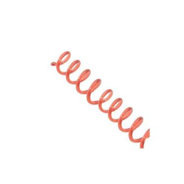 Imagem de Espiral para Encadernação Vermelho Transparente 17mm 100 Folhas 100 un