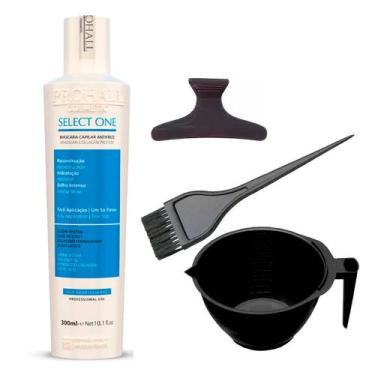 Imagem de Select One Antifrizz Prohall 300ml + Cumbuca/Pincel/Presilha