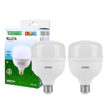Imagem de 2 Lâmpadas High Led Tkl 110 20w Bivolt 6500k Taschibra