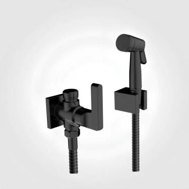 Imagem de Ducha Higiênica Com Derivação Dn15 Freedom Preto Fosco Perflex