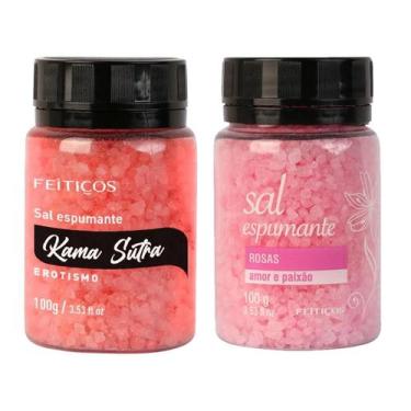 Imagem de Sal Espumante Hidro Banheira KamaSutra e Rosas Purificador - Feitiços