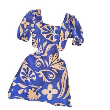 Imagem de Vestido juvenil menina estampado  - Vickmodastore , 14