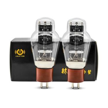 Imagem de LINLAI 300B-98 1 par de válvula de vácuo Hifi tubo eletrônico para emparelhamento de classe amplificador de áudio substituído 10W Amplicação de potência
