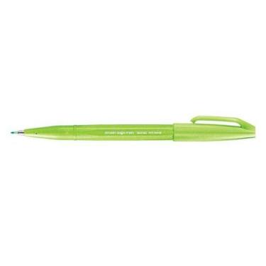 Imagem de Caneta Brush Sign Pen da Pentel / WX Gift, Verde Claro