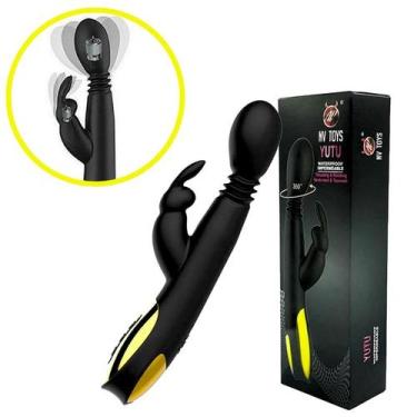 Imagem de Vibrador de Ponto G e Clitóris Rotativo com Vai e Vem NV Toys