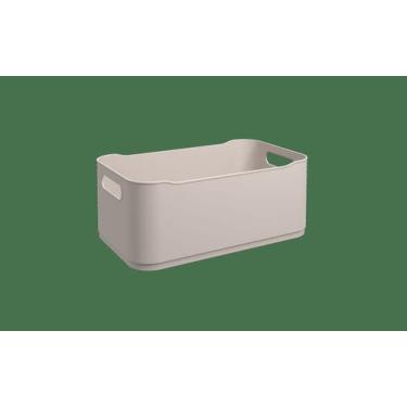 Imagem de Cesta Organizadora Grande Coza Fit 30,5 x 18,5 x 12 cm Light Gray