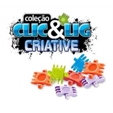 Imagem de Jogos Educativo Infantil Lig Lig 36 Pçs Plasbrink De Montar