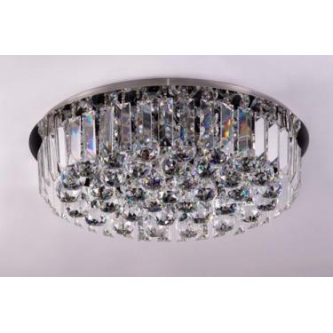 Imagem de Lustre Plafon Cristal 30cm Redondo 559/30 - IluminaMundo, 0