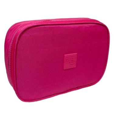 Imagem de Estojo Escolar Box Nylon Retangular Zíper Yepp MB13029-E, Pink