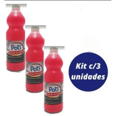 Imagem de Polidor de Aluminio concentrado kit com 3 unidades - Poti