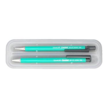 Imagem de Estojo Com 1  Caneta Esferográfica e 1 Lapiseira 0.5mm Tombow Coatees 