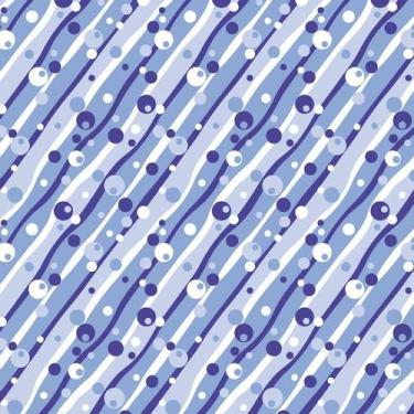 Imagem de Papel Parede Bolhas Agua Azul Adesivo Vinilico Sala Quarto - LRP