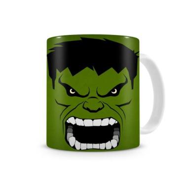 Imagem de Caneca Hulk Clássica de porcelana na caixa de madeira - Origem Utilida