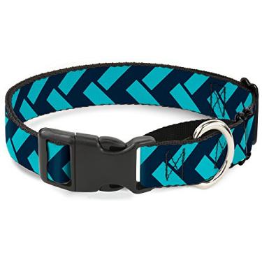 Imagem de Buckle-Down MGC-W31014-M Coleira para cães martingale martingale com estampa de chevron martingal, média