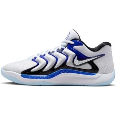Imagem de Nike Tênis de basquete masculino KD 17, Branco/Preto/Game Royal/Branco, 43