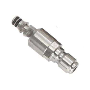 Imagem de Gralara Adaptador de conector de mangueira de lavadora de carro 3/8" Ferramenta de limpeza doméstica de alta eficiência Peça de conexão rápida Conversor de, Connector B
