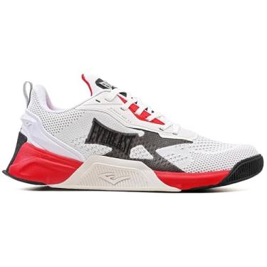 Imagem de Tênis Everlast Masculino Climber Pro 2.0 Cross (Branco/Verm/Preto, BR, Adulto, Numérico, 41)