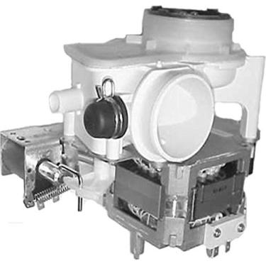 Imagem de GE Bomba e conjunto de motor originais WD26X10013 para máquinas de lavar louça GE