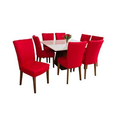 Imagem de Capa de Cadeira 8 lugares Vermelho