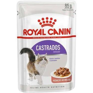 Imagem de Ração Úmida Royal Canin Sachê Sterilised Gatos Adultos 85g