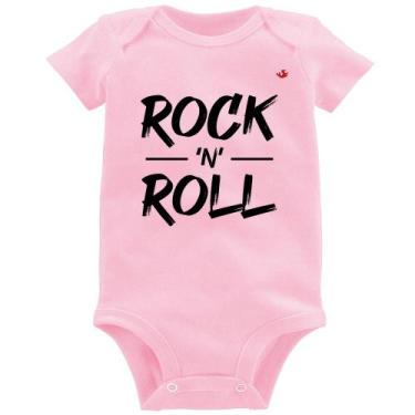 Imagem de Body Bebê Rock n Roll - Foca na Moda, Rosa bebê, GG