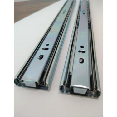 Imagem de Corrediça Gaveta Trilho Telescópico 40cm Par 35kg - metalnox