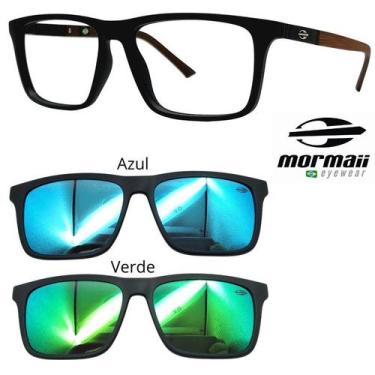 Imagem de Armação de Grau Mormaii Swap 4 6112 AFW com 2 Clipons AV, Afw