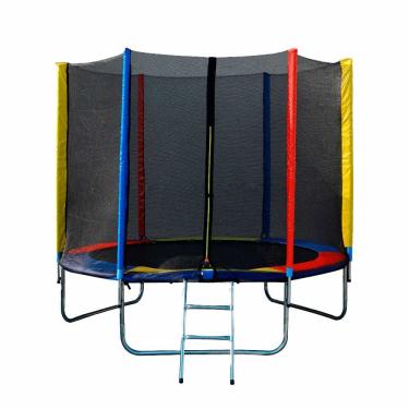 Imagem de Cama Elástica Infantil - Pula-Pula Divertido - 244cm - DM Toys