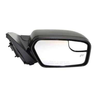 Imagem de JC Whitney Espelho aquecido lateral do passageiro para Ford Fusion 2011-2012 com vidro Spotter Glass; sem lâmpada texturizada