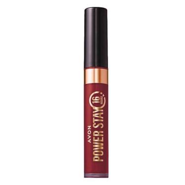 Imagem de Avon Batom Líquido Power Stay Tô de Vinho Marsala - 6ml