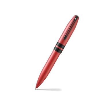 Imagem de Sheaffer Caneta esferográfica Icon vermelho metálico com aplicação PVD preta brilhante, E2911151