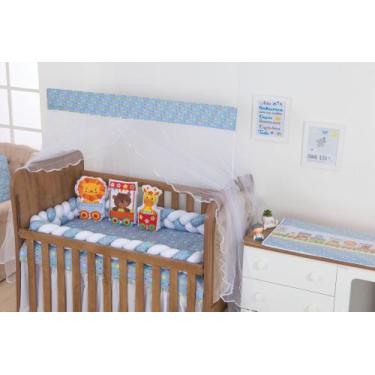 Imagem de Trio Almofadas Decoração Infantil Menino 3 Peças Specialle - Miguel Ba