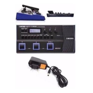 Imagem de Pedaleira Boss Gt-1 Guitarra com  Fonte Gt1, Preta