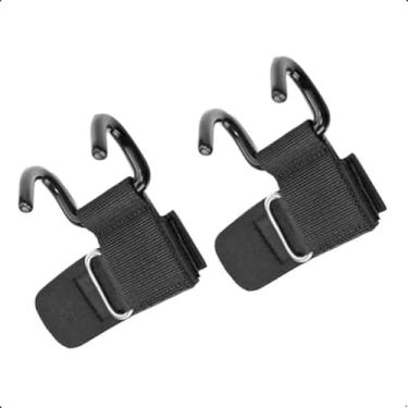 Imagem de Luva Metal Treino Straps Gancho Musculação Crossfit Funciona X-MATTE