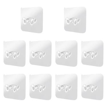 Imagem de kowaku 10pcs Badminton Racket Goks Racks de armazenamento, suporte para economia de espaço leve, rackets para a sala de jogos da sala de jogos