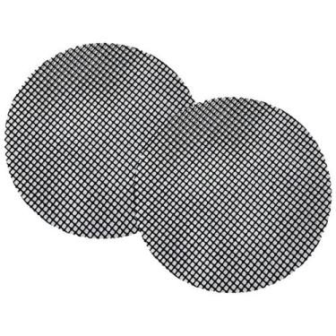 Imagem de Kit 2 Manta Antiaderente Para Air Fryer Redonda Mimo Style Cor Preto, 