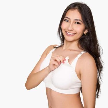 Imagem de Sutiã Amamentação Gestante Bojo Removível S/Costura Conforto - Impllus