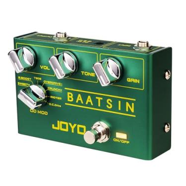 Imagem de JOYO Pure Analog Overdrive & Distortion Multi Effect Pedal R Series 8 Classic OD/DS Sounds for Electric Guitar (Baatsin R-11)