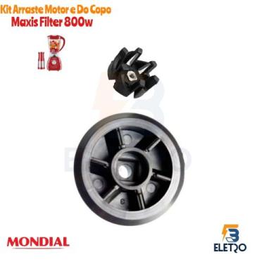 Imagem de Kit de Arrastes Motor e Do Copo Liquidificador Mondial Maxis Filter L-