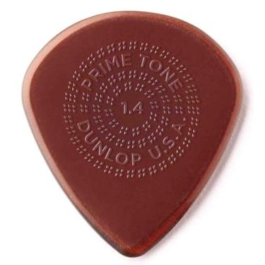 Imagem de Jim Dunlop Palhetas de guitarra de 1,4 mm - Pacote com 12 cabos Primetone Jazz III (24518140012)