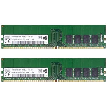 Imagem de Timetec Kit Hynix IC de 32 GB (2 x 16 GB) DDR4 3200 MHz PC4-25600 ECC 1,2 V CL22 288 pinos UDIMM módulo de memória RAM (kit de 32 GB (2 x 16 GB))